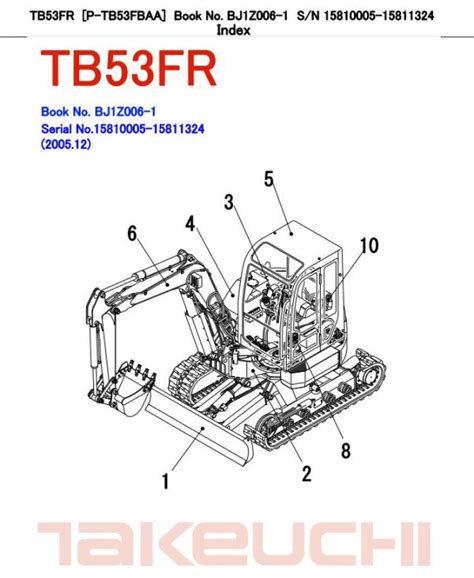 Takeuchi tb53fr kompaktbagger service reparatur fabrik handbuch instant. - Towa sx 590 ii instruction manual.